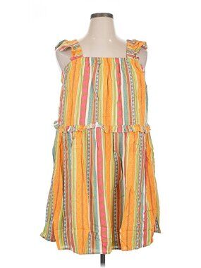 savanna jane denim dress Savanna Jane Womens Chambray Denim Multicolor Embroidered Shift Dress Size L